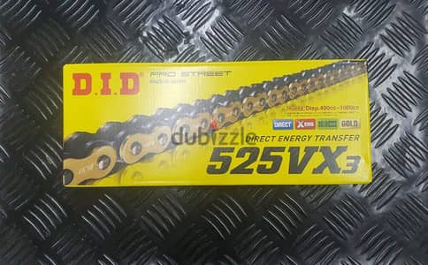 DID vx3 525 motorcycle chain