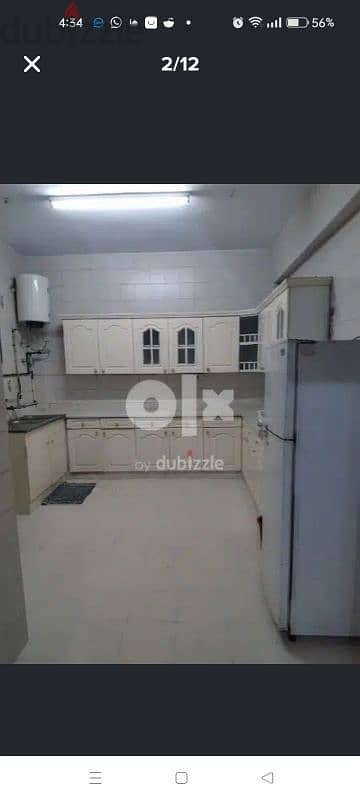 fully furnished 1bhk larg apartment for ren in al Khwair t 8