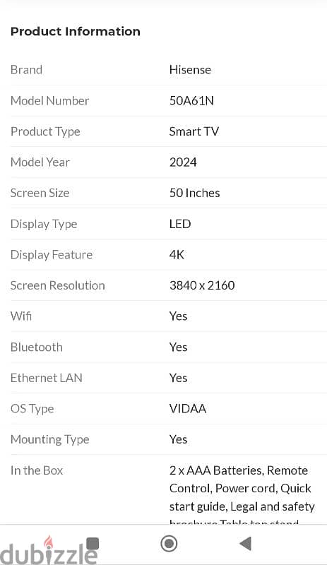 Hisense Full HD TV Box Piece 1