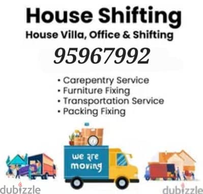 House shiffting & packing Transport