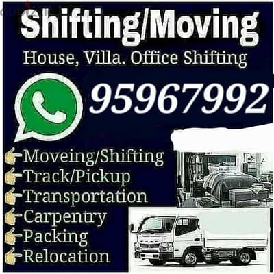 House shiffting & packing Transport