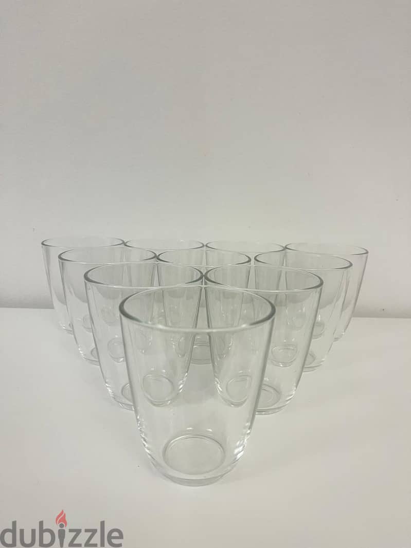 Set of 10 glasses (HomeCentre) 0