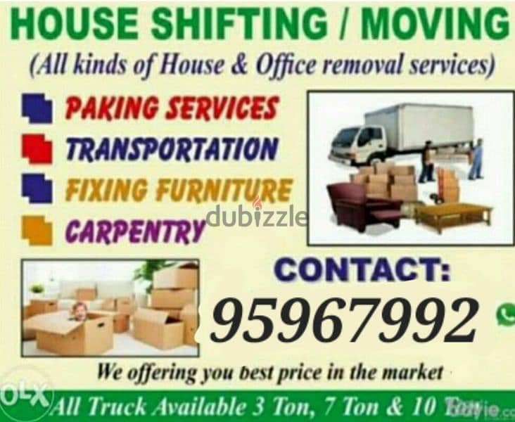 House shiffting & packing Transport 0