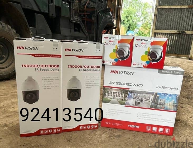 All type of CCTV Camera  Hikvision HD turbo 1080p  Ip camera HD 4