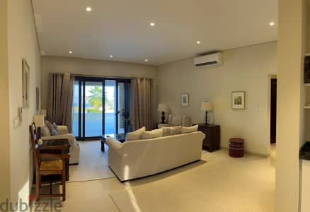 Exclusive Sea View 2+1 Bedroom Apartment, Jebel Sifah   شقة 2 غرف سيفة