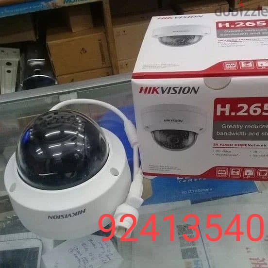 All type of CCTV Camera  Hikvision HD turbo 1080p  Ip camera HD 3