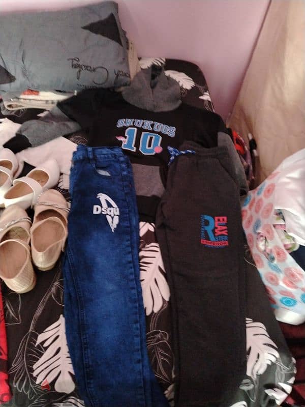 clothes and shoes in very good condition 1