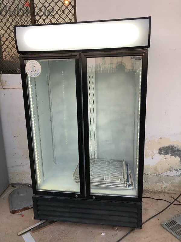 glass door refrigerator super general 1