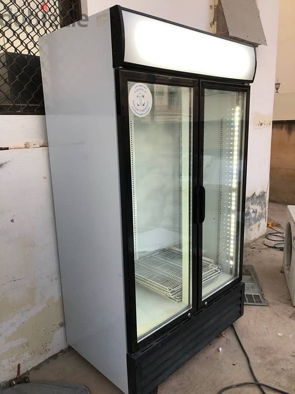 glass door refrigerator super general 2