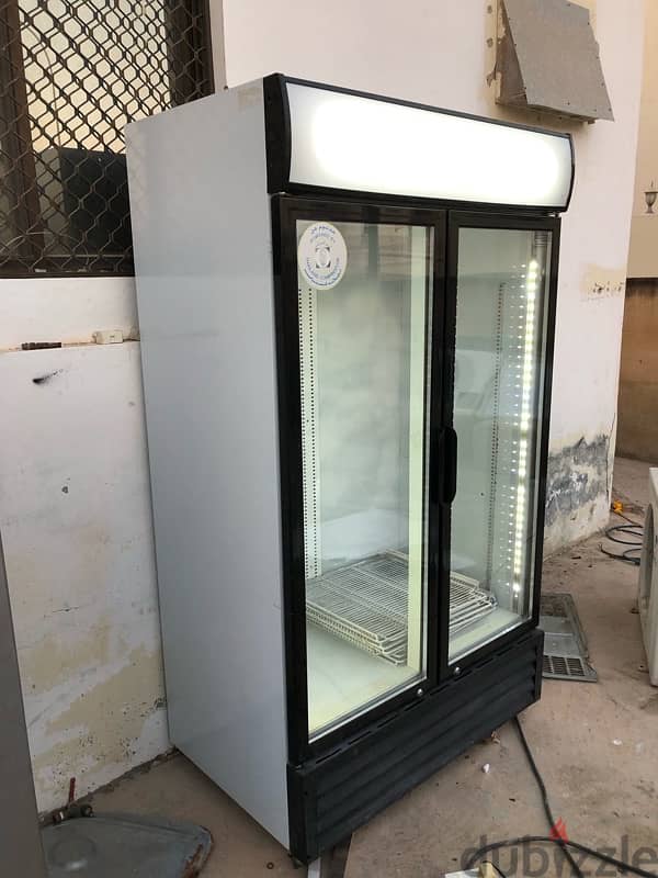 glass door refrigerator super general 3