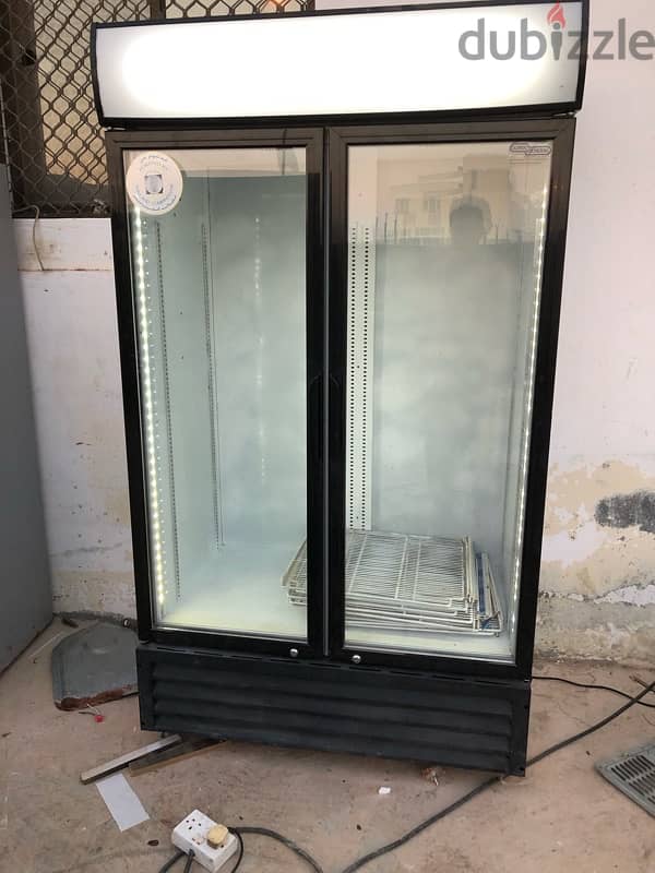 glass door refrigerator super general 4