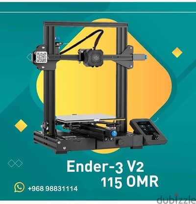 طابعة ثلاثية الأبعاد Creality Ender 3 v2 Printer