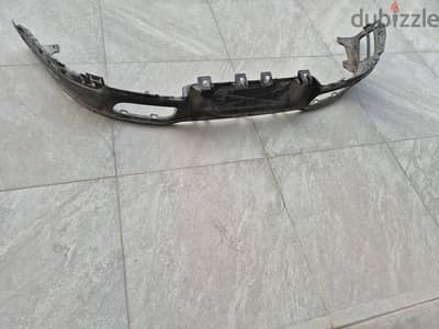 Porsche 992 911 black bumper part