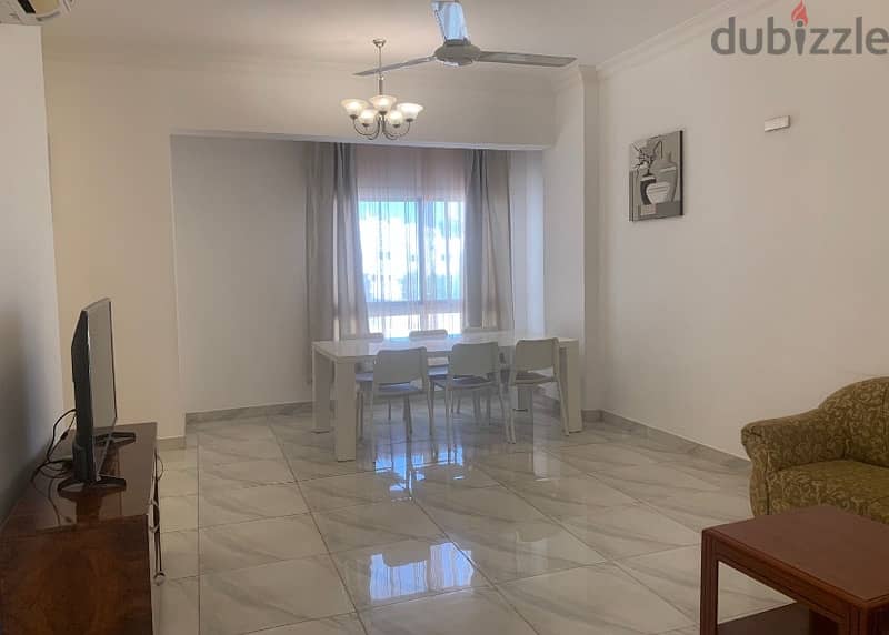 furnished flat for rent Qurm available from 1st March 2025 2