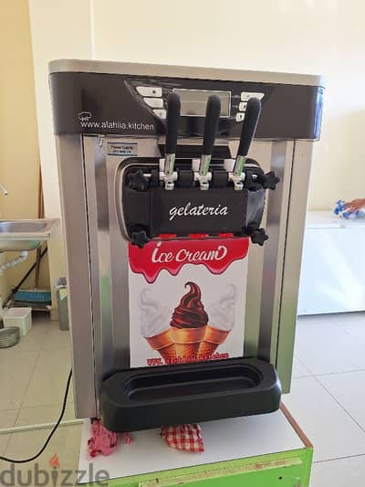 ice cream machine double compressor