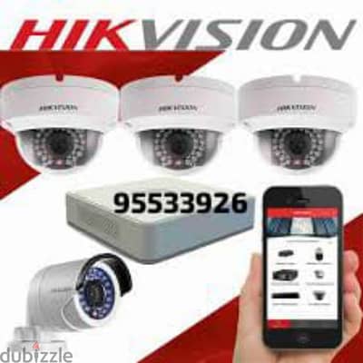 CCTV camera technician install fix selling Hikvision HD Ip camera