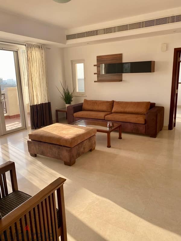 Fully Furnished 2 Bedrooms Apartment at Muscat Hills 3