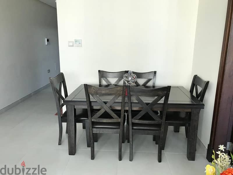 Sofa+TV cabinet+ Coffe table+Wooden dining table for sale 2