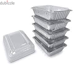 Aluminum food packaging containers 1