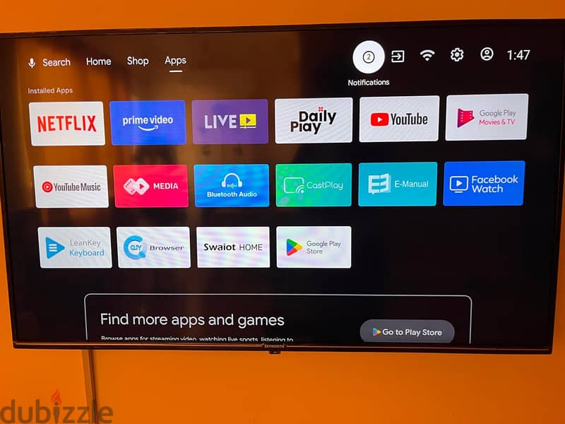TV Android 50 " 4K UHD SKYWORTH 2