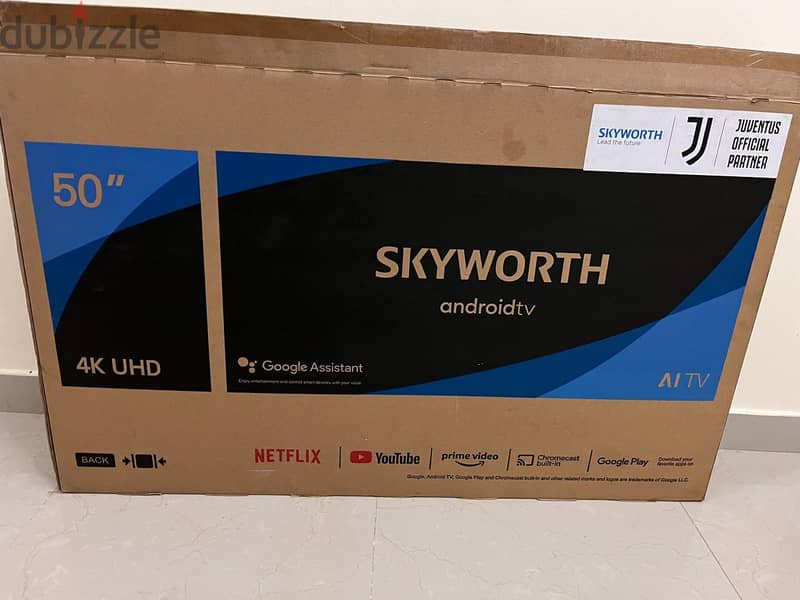 TV Android 50 " 4K UHD SKYWORTH 5