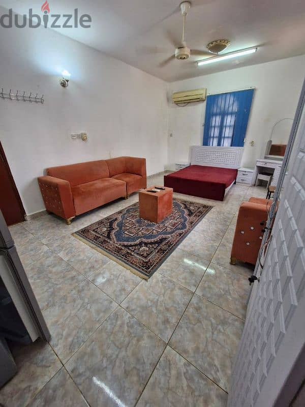 Furnished studio in Al Ghubrah Al Janoubia, near Royal Hospital 1