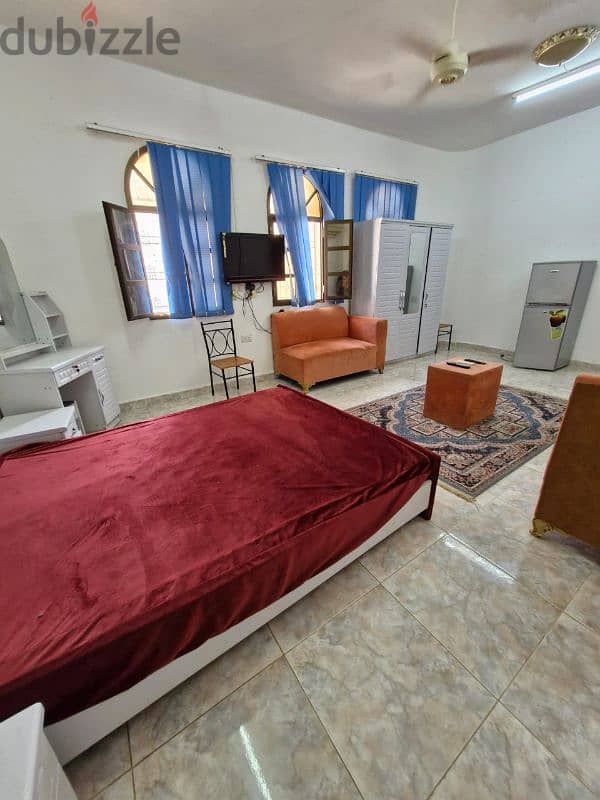 Furnished studio in Al Ghubrah Al Janoubia, near Royal Hospital 2