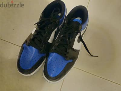 Dark Blue Nike Jordan 1 Low (EUR 43)