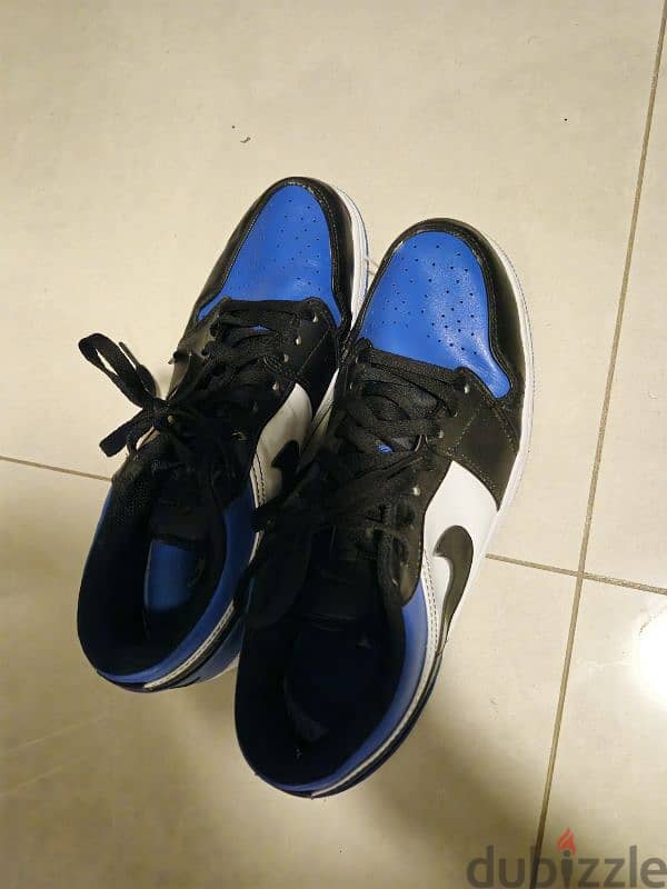 Dark Blue Nike Jordan 1 Low (EUR 43) 2