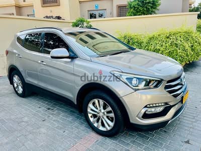 Hyundai Santa Fe 2017 model oman car for sell