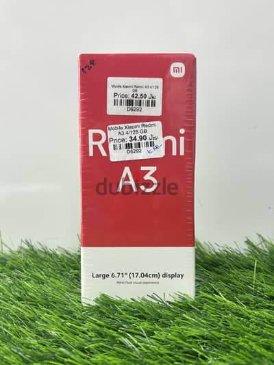 Xiaomi Redmi A3 128GB Now In Best Deals  Midnight Black 4G Smartphone