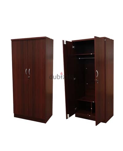 Wardrobe 2 doors - mehgony colors