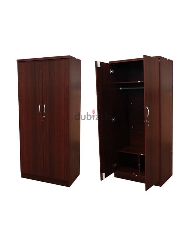 Wardrobe 2 doors - mehgony colors 0