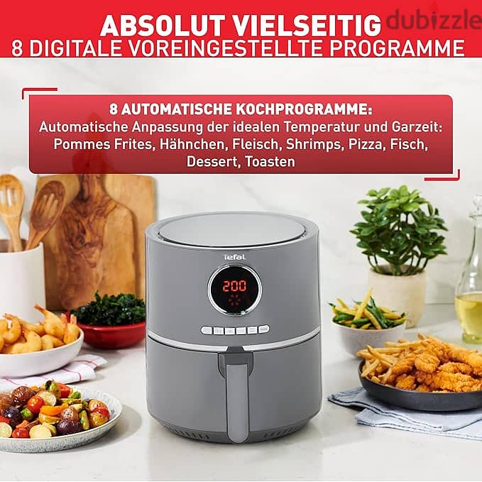 Tefal hot air fryer EY111B15 5