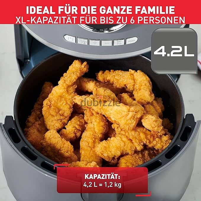 Tefal hot air fryer EY111B15 6