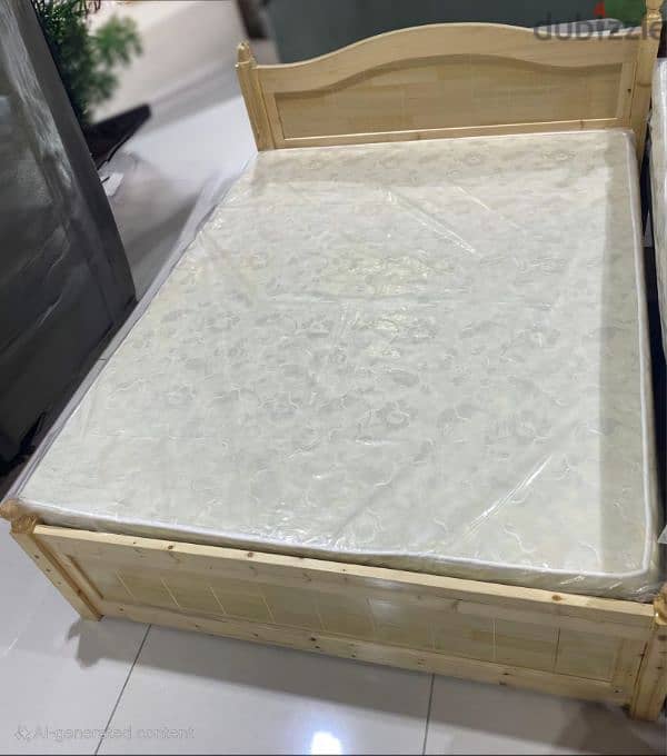 Neat Bed and Matress 0