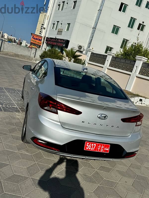 Hyundai Elantra 2020 Model available for Rent 3