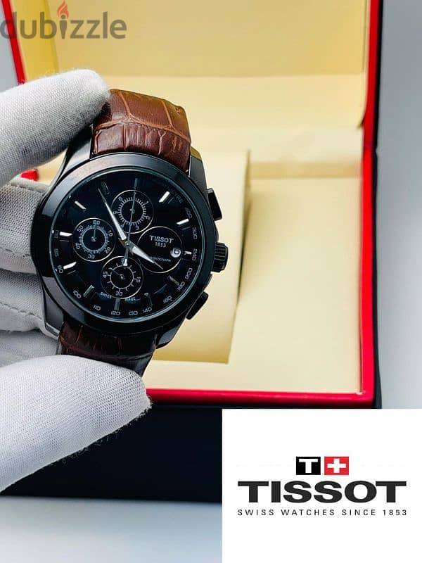 latest brand tissot  chono man's watch 3