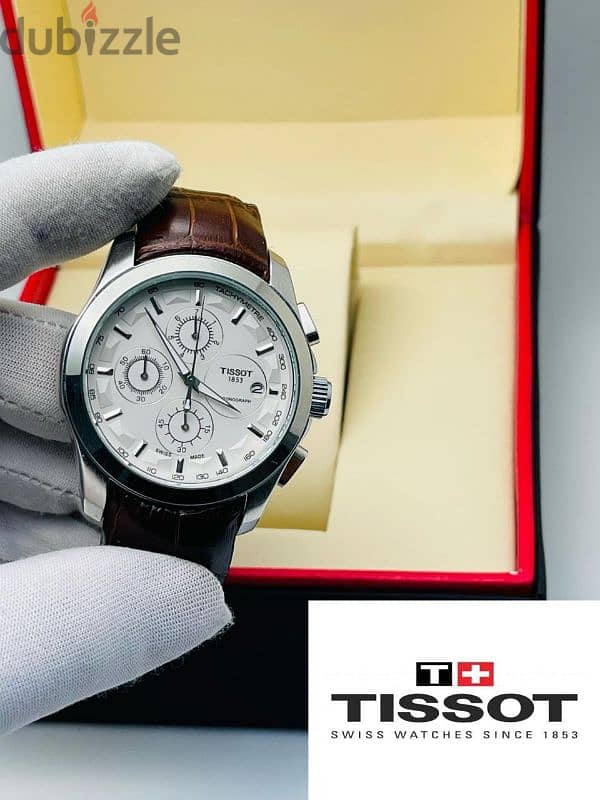 latest brand tissot  chono man's watch 5