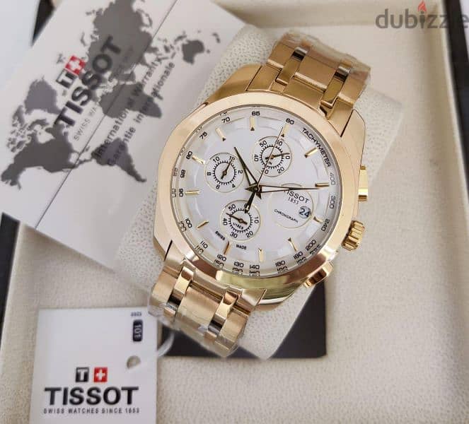 latest brand tissot  chono man's watch 8