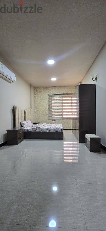 Studio Room fully furnished (Elect, Water &Wifi included,Ghala,Azaiba)