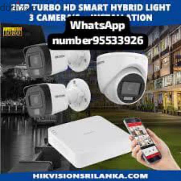 CCTV camera technician install fix selling Hikvision HD Ip camera 0