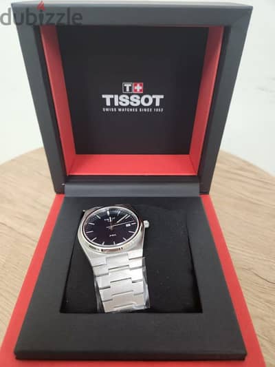 for sale tissot watch prx blue color Original with box (New not used)