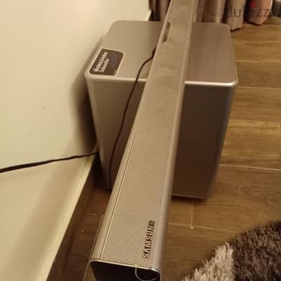 samsung soundbar speaker + samsung subwoofer سماعة سامسونج مع السبووفر