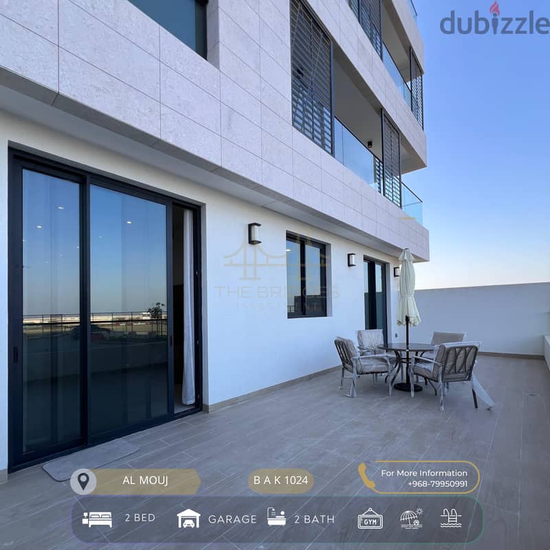 BEAUTIFUL 2 BR APARTMENT AVAILABLE FOR RENT IN AL MOUJ 0