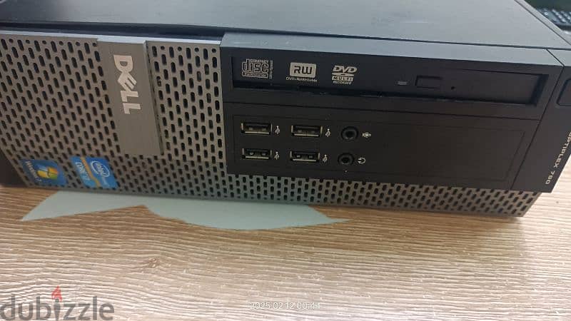 Desktop Dell core i7 1