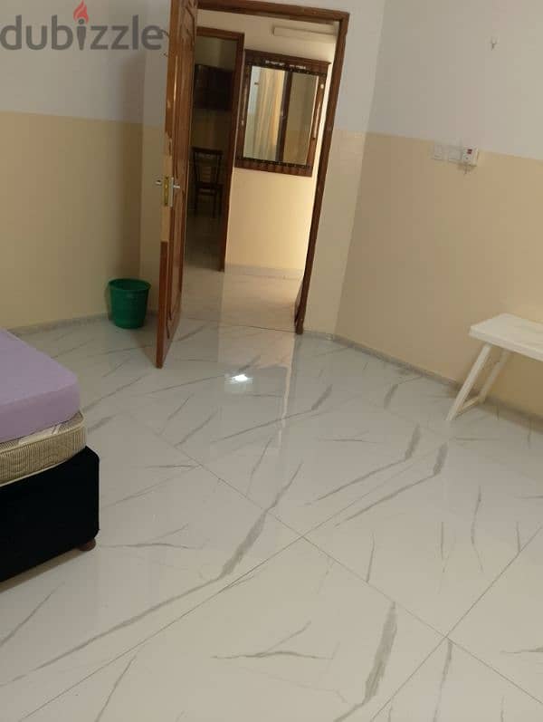 Family Room in Al khoud Muscat toilet kitchen separate Enters room 1