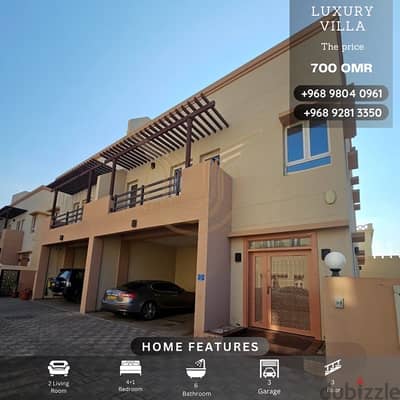 BOWSHAR AL MUNA | ELEGANT 4+1 BR VILLA FOR RENT