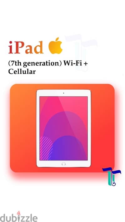 iPad    (7th generation) Wi-Fi + Cellular