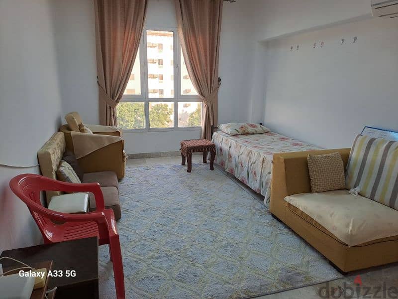 Room for rent with bathroom, prime location, great view, Al-Athaiba, 0